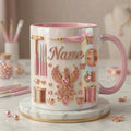 Jewelry Making Mug 3D, Custom Name Jewelry Artist Mug, Handmade Jewelry Gift,Faux 3D Effect Mug