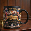 America 250th Anniversary 3D Mug, We The People Patriotic Coffee Mug