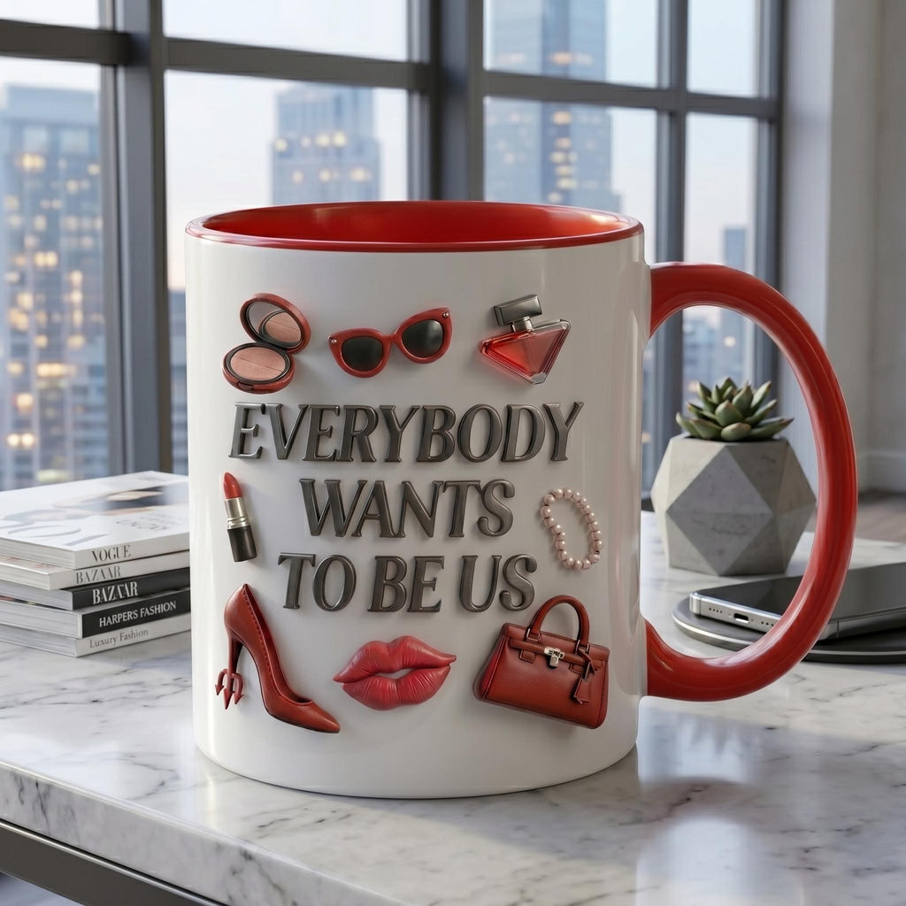 The Devil Wears Prada 3D Mug, Fashion Boss Coffee Cup, Movie Fan Gift