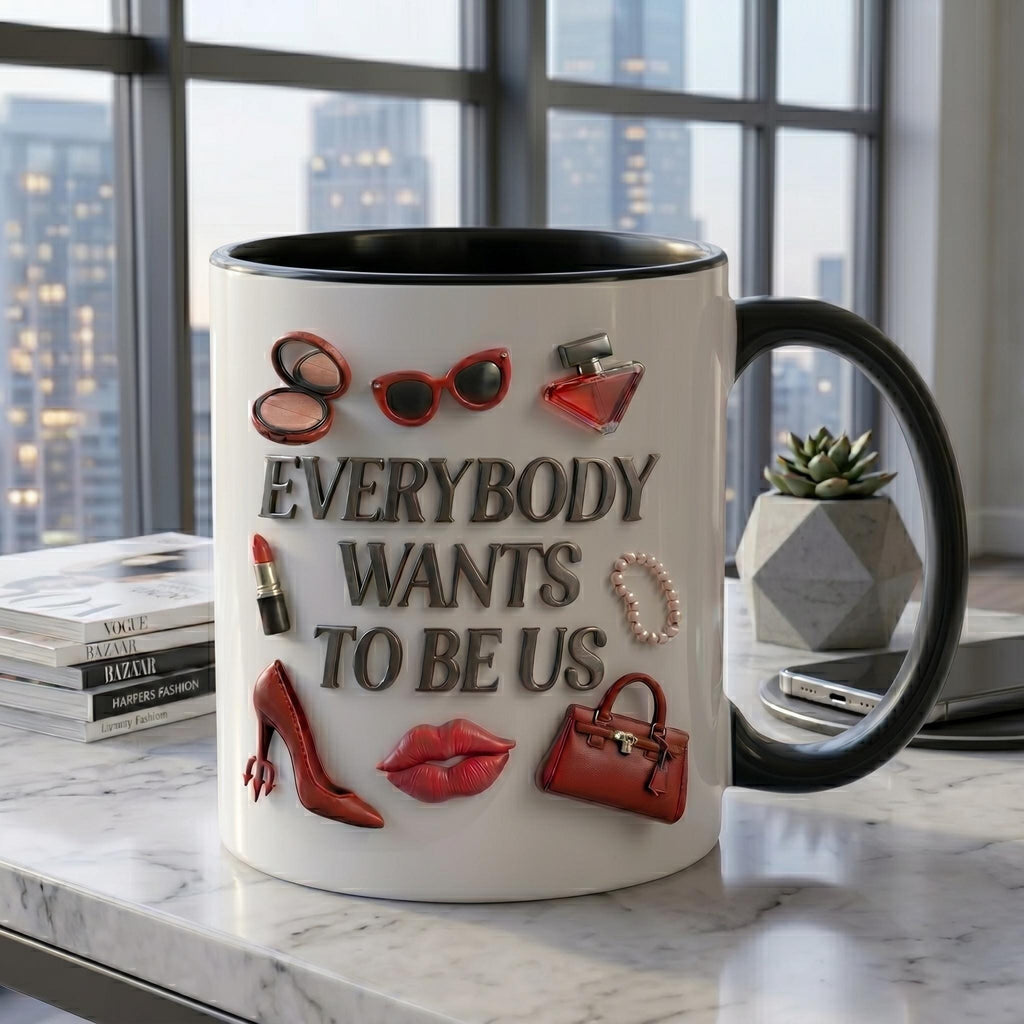 The Devil Wears Prada 3D Mug, Fashion Boss Coffee Cup, Movie Fan Gift